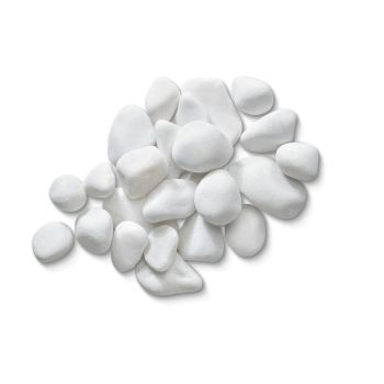 Aurora Bulk Bag 850 kg - 20-40 mm White Round Premium Pebbles - L100 x W100 x H80 cm