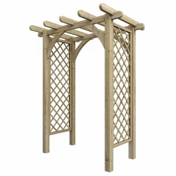 Cheltenham Arch with Assembly - Timber - L129.5 x W179 x H225 cm - Pressure treated