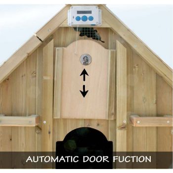 Optional Automatic Door Opener for Aldeburgh Chicken Coop