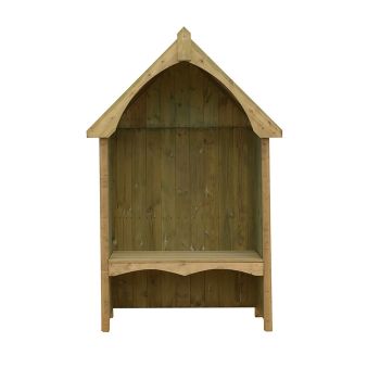 Balsam Arbour Garden Arch Seat Approx 4 x 2 Feet