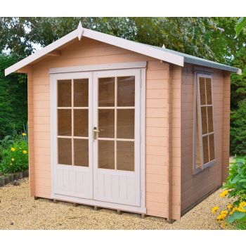 Barnsdale 19 mm Log Cabin 7 x 7 Feet