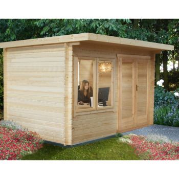 Belgravia 28 mm Log Cabin 10 x 12 Feet