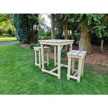 Butchers Bar Set - L80 x W80 x H107 cm