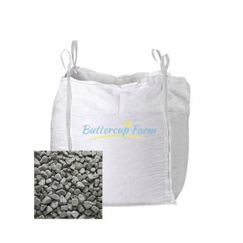 Silver/Grey Round & Oval Cobbles - 40-100mm - Premium Aggregate Bulk Bag - 850 kilos