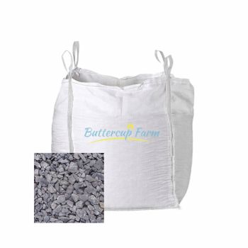 40mm - Blue Slate - Decorative Stone - Premium Aggregate Bulk Bag - 850 Kilos