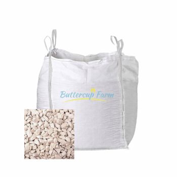 Cotswold Stone Decorative Chippings - Premium Aggregate Bulk Bag - 850 Kilos