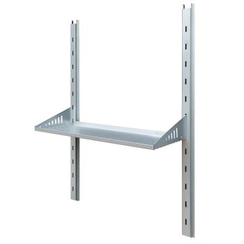 Brentvale Shelf Kit - Steel - L26.5 x W69 x H94 cm - Galvanised