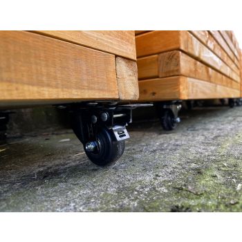Add Four Castors Fitted to Planter