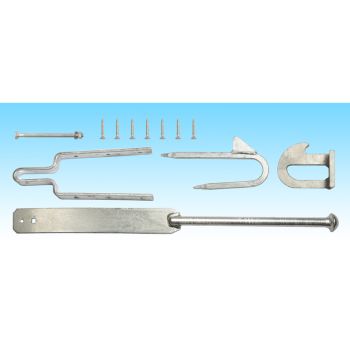 Evington Farm/Field Style 5 Bar Gate Spring Fastener Set - Galvanised