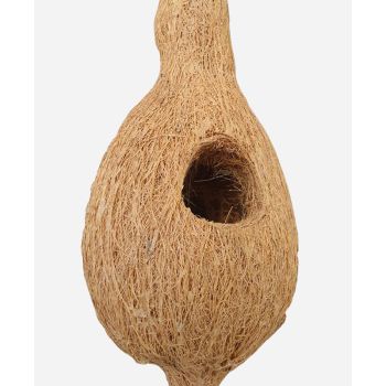 Bird Nest - Fibre/Coconut Shell/Rubber - Small - L15 x H40 cm