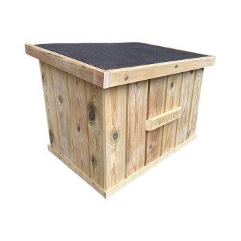 Welly Storage Box - Pressure Treated Wood - L70 x W50 x H50 cm