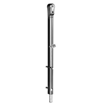Locinox lockable drop bolt - RAL 7016 (Supply Only) - Grey
