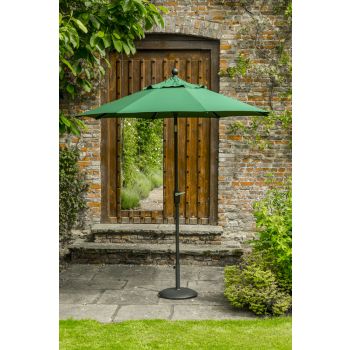 Elizabeth Anthracite Green Parasol 3.0m without val