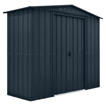 8 x 3 Feet Globel Apex - Steel/Metal - L82 x W234 x H198 cm - Grey