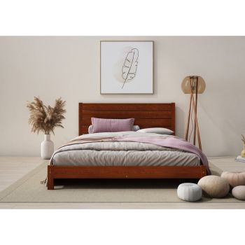 Shibui Bed Frame 5 Feet - Wood - L207 x W161 x H90 cm - Bear