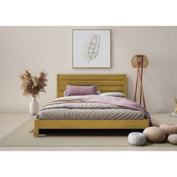 Shibui Bed Frame 56T - Wood - L207 x W188 x H90 cm - Botany