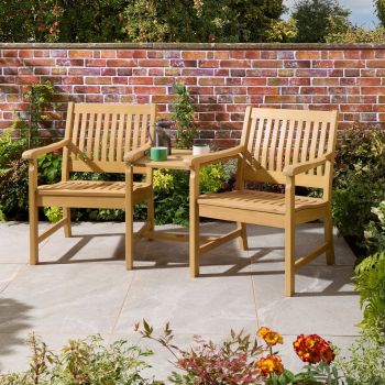 Farnham Companion Seat - Timber - L80 x W168 x H87 cm - Stain/Oil