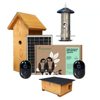 Solar Powered WiFi Camera Bird and Hedgehog Rewilding Pack