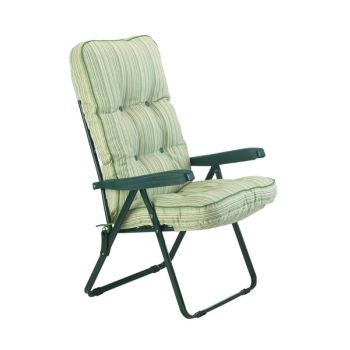 Deluxe Cotswold Stripe Recliner - L58 x W58 x H99 cm