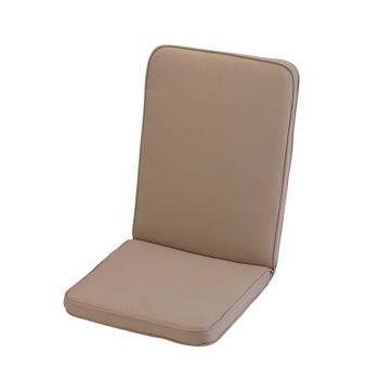 Stone Low Recliner Outdoor Garden Furniture Cushion - L96 x W42 x H4 cm