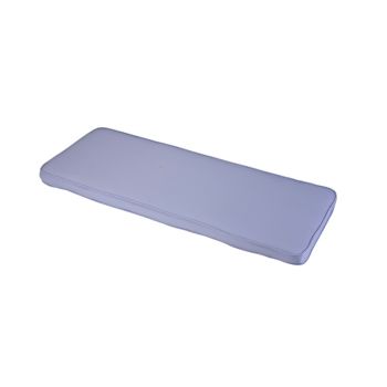 Heather 3 Seater Bench Outdoor Garden Furniture Cushion - L141 x W48 x H4 cm - Purple