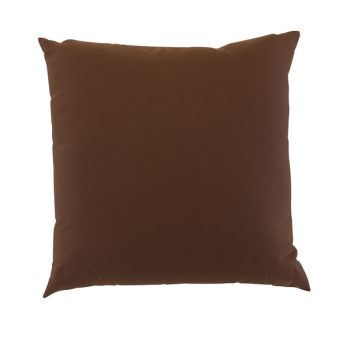 Scatter Cushion 18" x 18" Chocolate Outdoor Garden Furniture Cushion