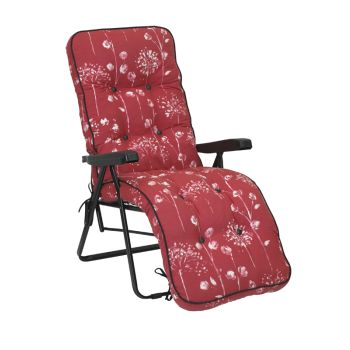 Deluxe Relaxer Renaissance - L58 x W58 x H99 cm - Rouge