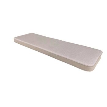 Taupe Luxury 3 Seater Bench Cushion - L48 x W141 x D5 cm