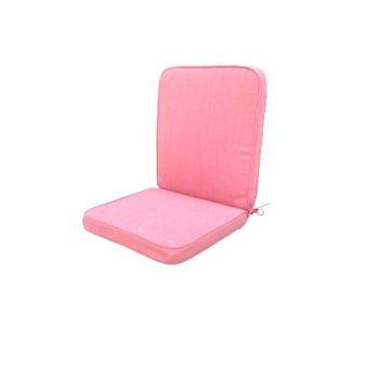 Powder Luxury Low Recliner Cushion (Pack of 4) - L96 x W42 x D5 cm - Pink