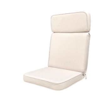 Ivory Luxury High Recliner Cushion - L116 x W49 x D5 cm