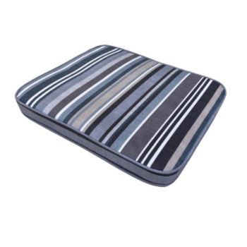 Sandbanks Standard Carver Chair Cushion - L45 x W40 x D5 cm - Grey
