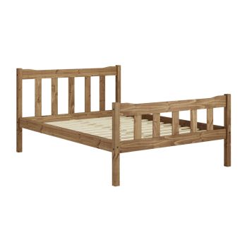 Havana 4.6 Double Bed - Pine - L200.8 x W144.8 x H96 cm