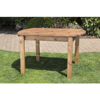 Four Seater Rectangular Table - W138 x D95 x H8 - Fully Assembled