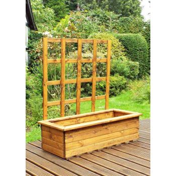 Multi Pack of 2 - Extra Large Kensington Planter - Wood - L49.5 x W109 x H72 cm