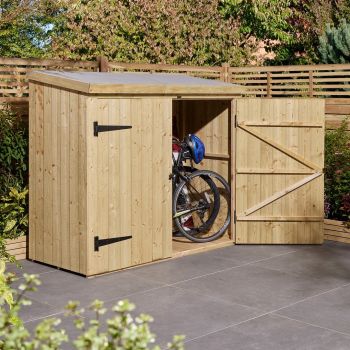 Signature Heritage T&G Wall store with Assembly - Timber - L82.5 x W182.5 x H164 cm - Wolmanit Pressure treated