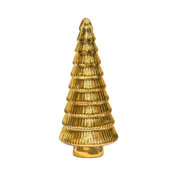 Juniper Tree Christmas Decorations - Glass - L14 x W14 x H31 cm - Gold