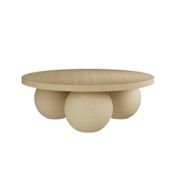 Kenji Coffee Table - Concrete - L90 x W90 x H30 cm - Calico