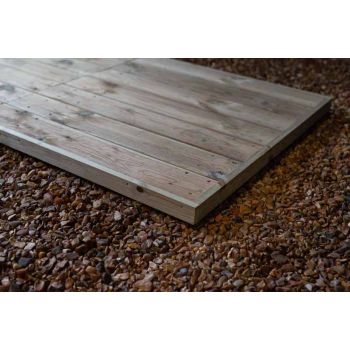 Not sold individually - Optional Extra - Single Deck Base - Size 360L - Timber - L105 x W83 x H5 cm