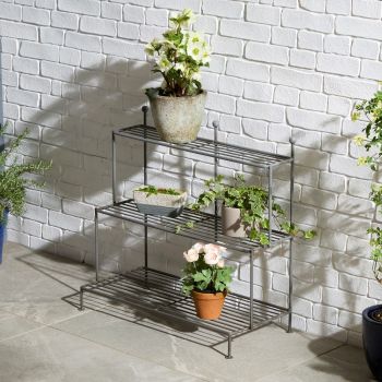 Lily Plant Stand - Steel - L36 x W77 x H72 cm - Powder-Coated