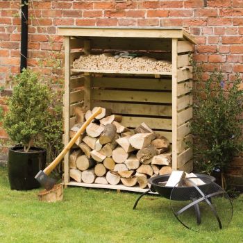 Small Log Store - L56 x W117 x H156 cm