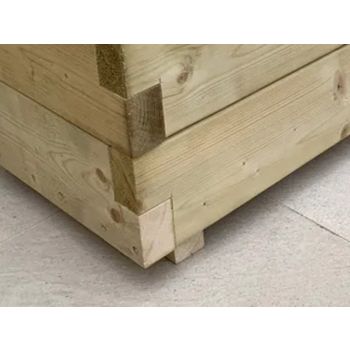 Add Wooden Feet to The Planter