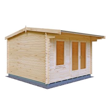 Marlborough 28 mm Log Cabin 12 x 12 Feet