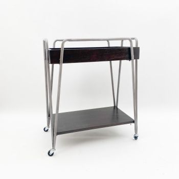 Drinks Kitchen Trolley - Metal - L35 x W63 x H75 cm