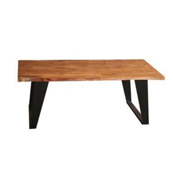 Coffee Table - Wood - L45 x W115 x H60 cm