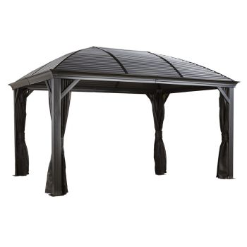 Sojag Moreno Gazebo 3m x 4.3m with Assembly - Aluminum - L423 x W298 x H283.01 cm - Powder-coated
