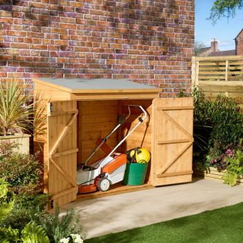 Shiplap Mower Store - Timber - L82.5 x W144.5 x H142.5 cm - Presure treated