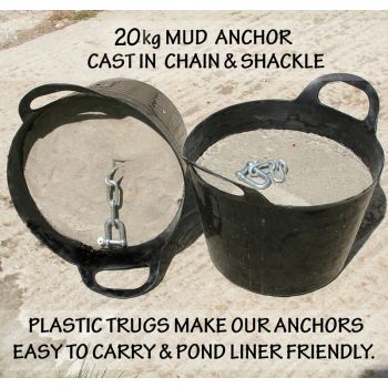 Optional Extra - Mud Anchor Set for Somerton Floating Duck House One Nest