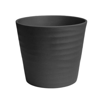Oslo Taper Planter - L28 x W28 x H24 cm - Black