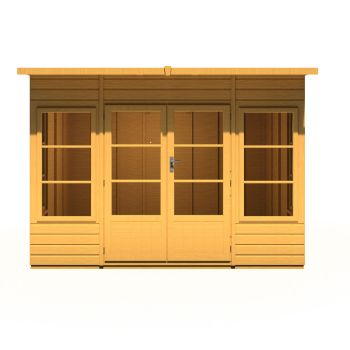 Orchid 10 x 8 Feet Summerhouse - L239 x W299 x H217 cm
