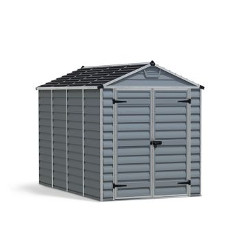 Skylight Shed 6 x 10 2 Box - Polycarbonate - L303.6 x W185.4 x H217 cm - Dark Grey